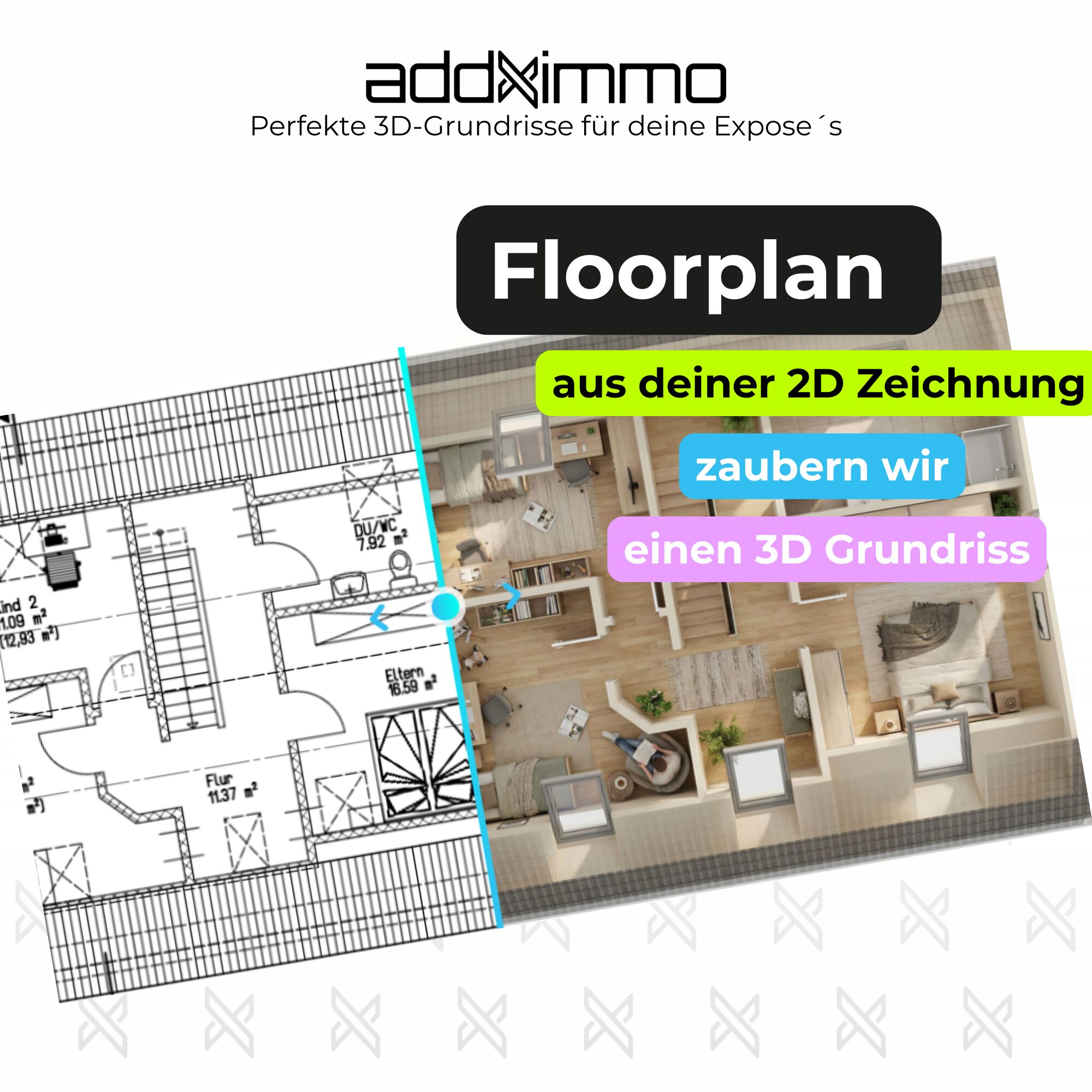 Floorplan 2D to 3D